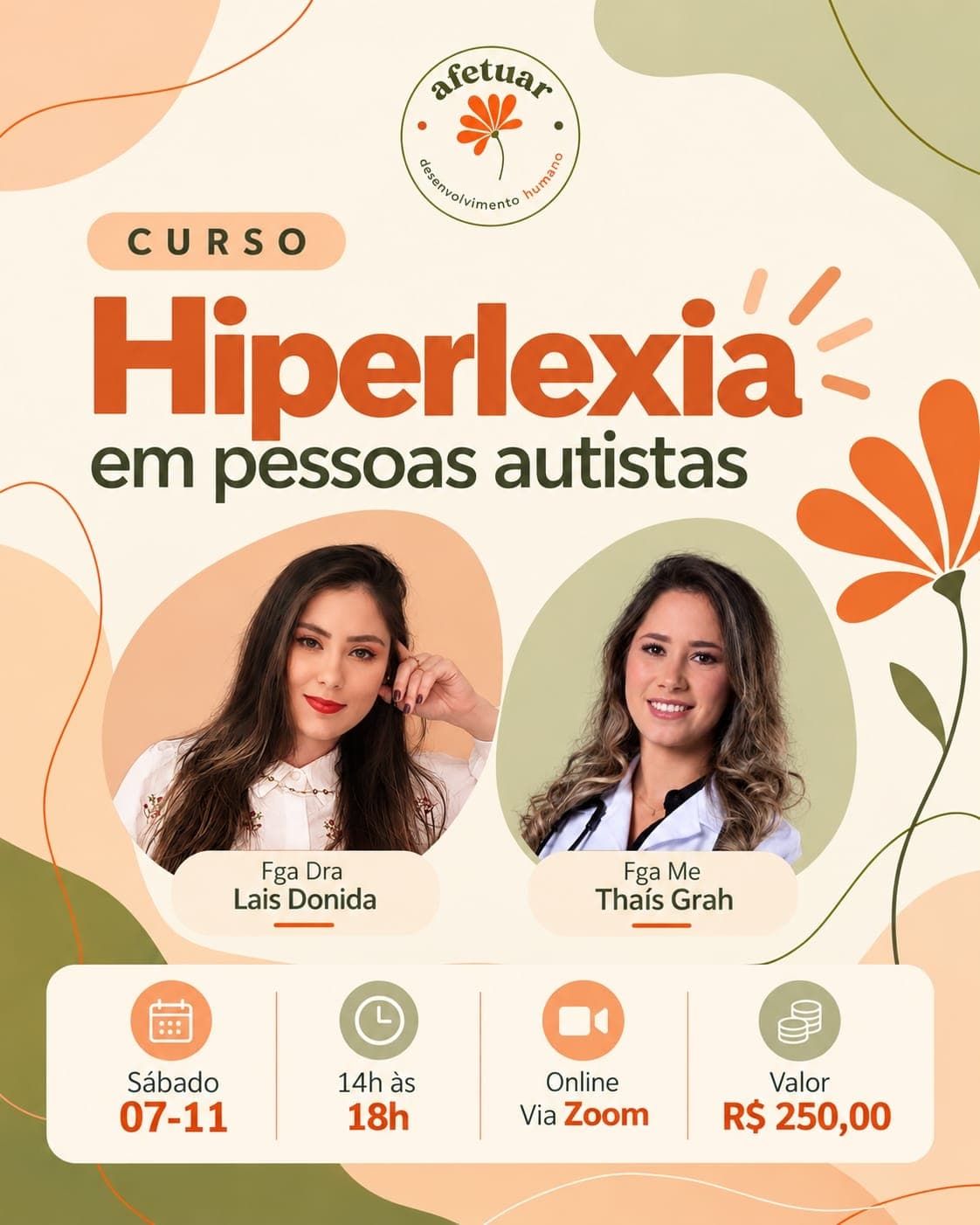 CURSO ONLINE | HIPERLEXIA EM PESSOAS AUTISTAS